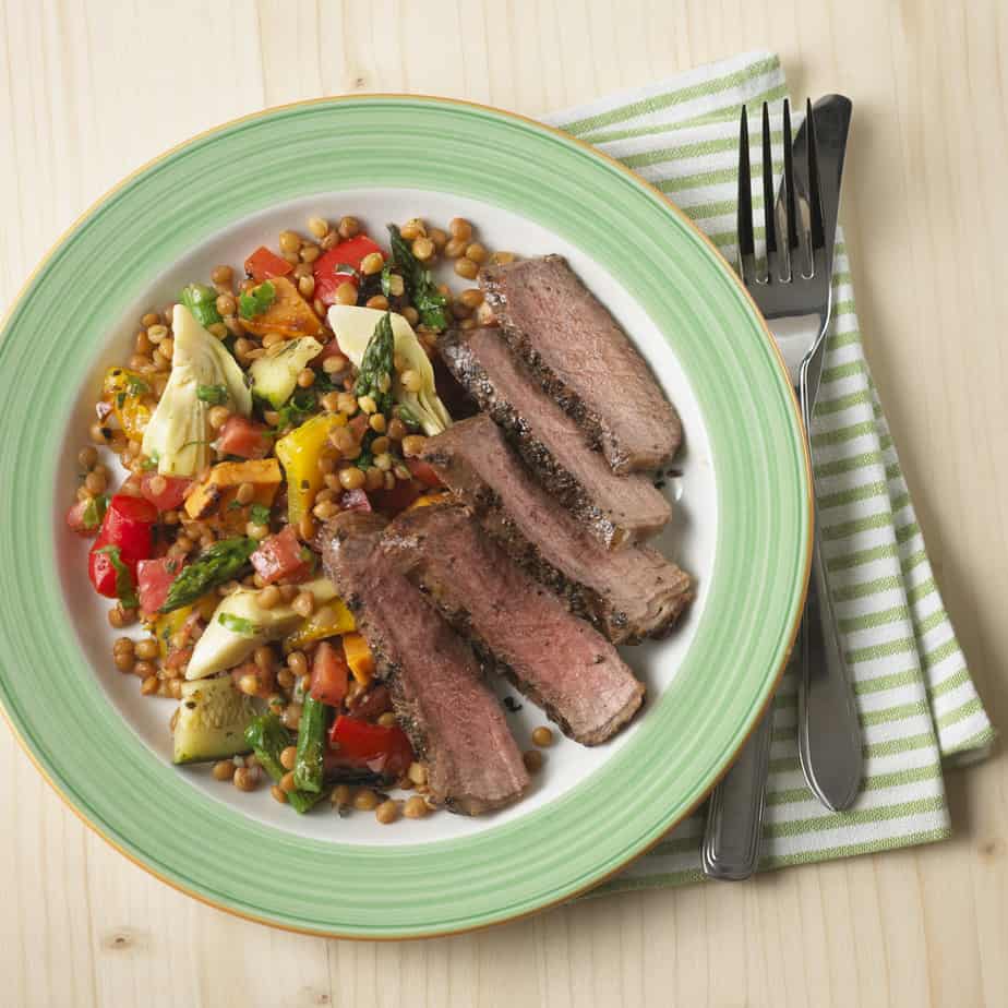 Beef Steak & Lentil Salad - ThinkBeef