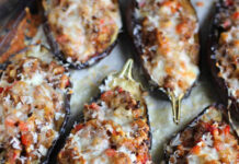 Easy Italian Stuffed Eggplants