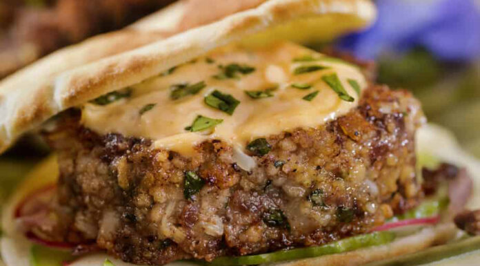 BEEF KIBBEH SLIDERS With HARISSA MAYO