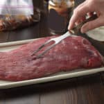 Piercing Flank Steak