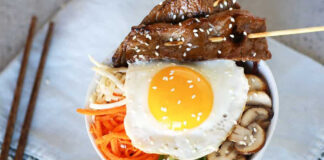 Ginger Beef and Mushroom Noodles