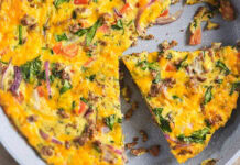 Cheeseburger Frittata