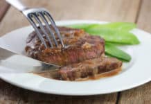 Pan-Seared Bistro Steak with Simple Wine Sauce