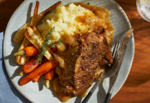 Braised Spanish Beef Roast with Sherry Au Jus