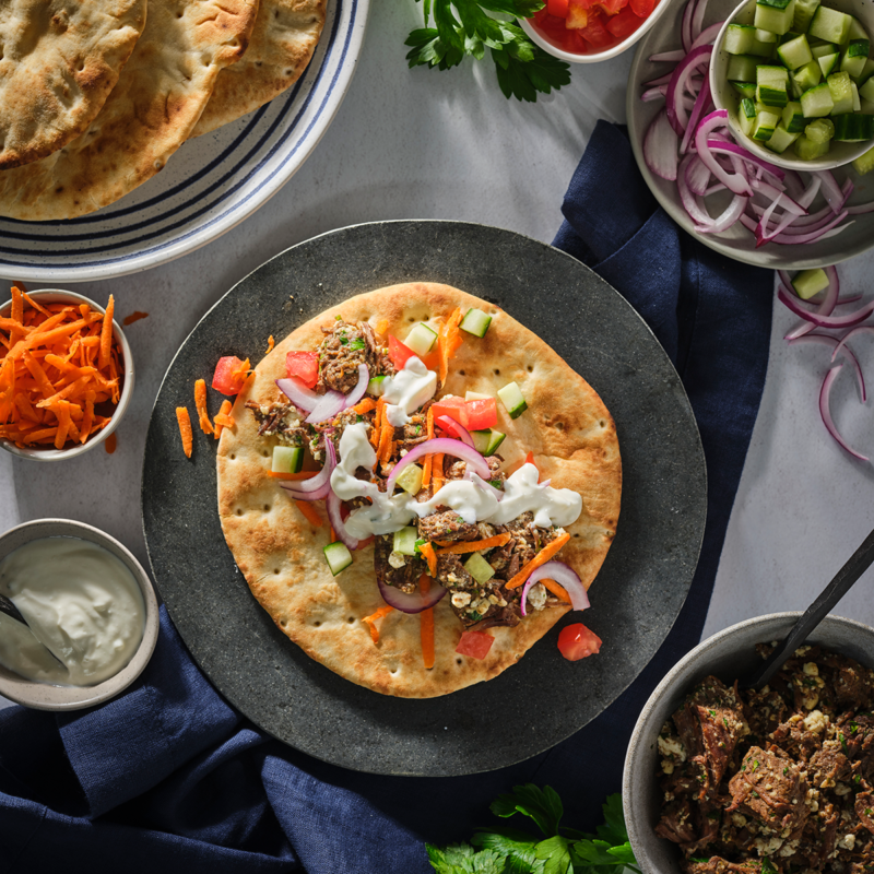 Pressure Cooker SouvlakiStyle Braised Beef ThinkBeef