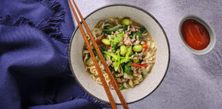 Soupy Beef Ramen Noodles