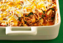 Big Batch Beef – Beef and Pasta Florentine Bake