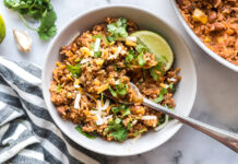 Sofrito Beef, Beans, and Rice