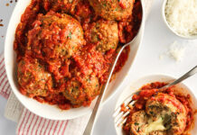 Stuffed Veal Meatballs