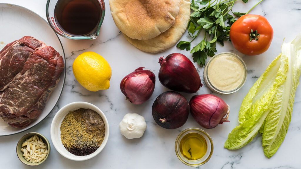 Sumac Beef with Tahini Sauce ThinkBeef