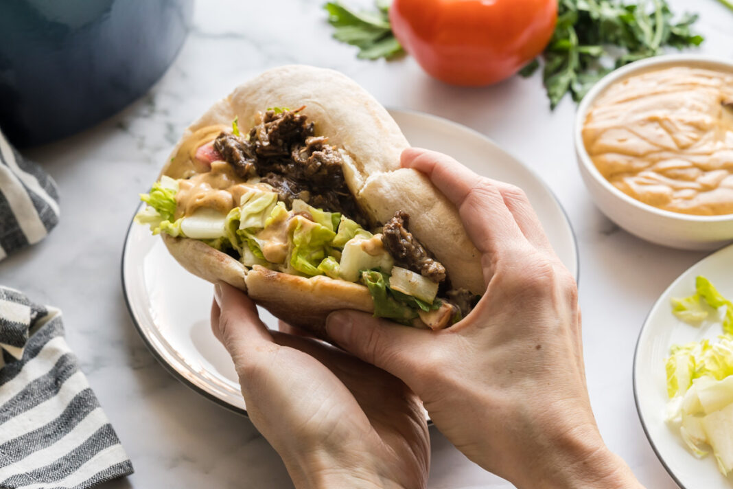 Sumac Beef with Tahini Sauce ThinkBeef