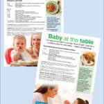 Baby Recipe card set