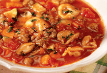 Tuesday Tortellini Beef Soup