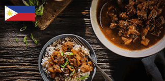 Filipino-Style Beef and Beef Tendon Adobo