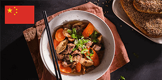 Shaanxi-Style Braised Beef Shank with Bamboo Shoots and Carrots