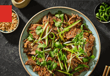 Sichuan-Style Braised Beef Salad