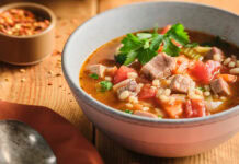 Quick Beef and Barley Soup