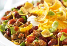Taco Ground Beef Salad