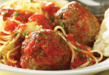 Easy Spaghetti and Beef Meatballs