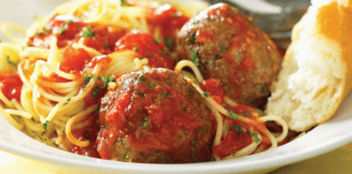 Easy Spaghetti and Beef Meatballs