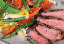 Mediterranean Steak and Pasta Salad