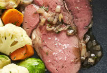Oven Roast Beef with Simple Red Wine Pan Sauce